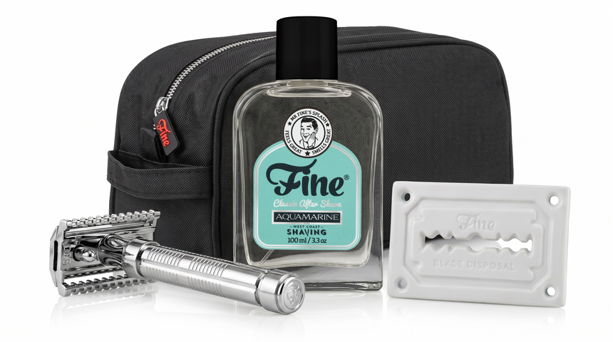 The Fine Shave Kit — Aquamarine