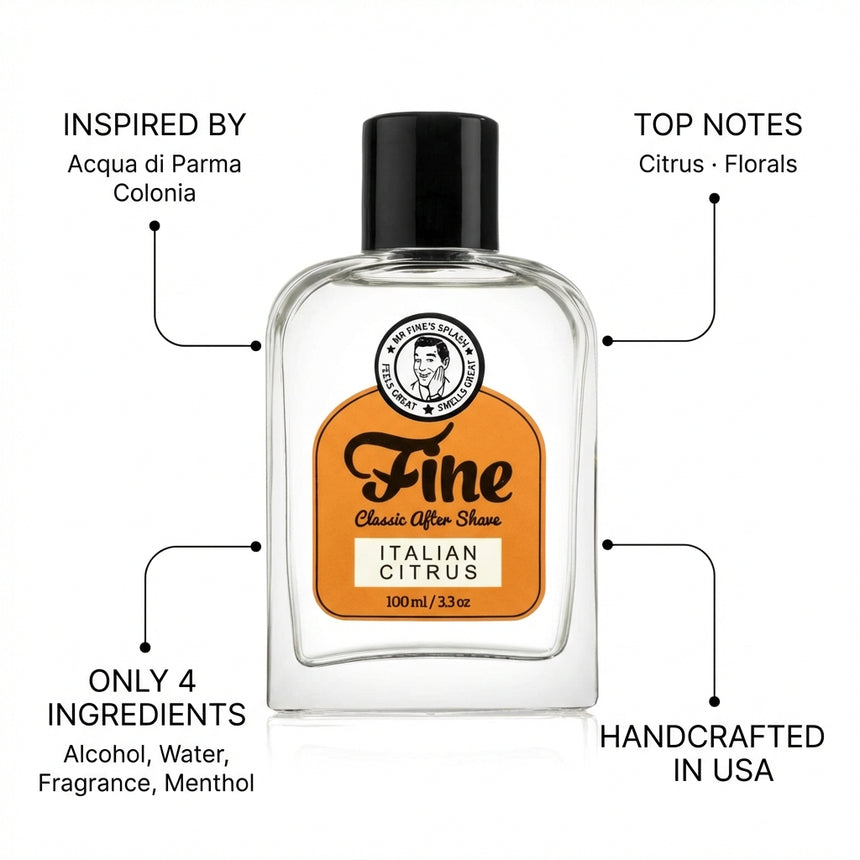 Fine Italian Citrus Aftershave