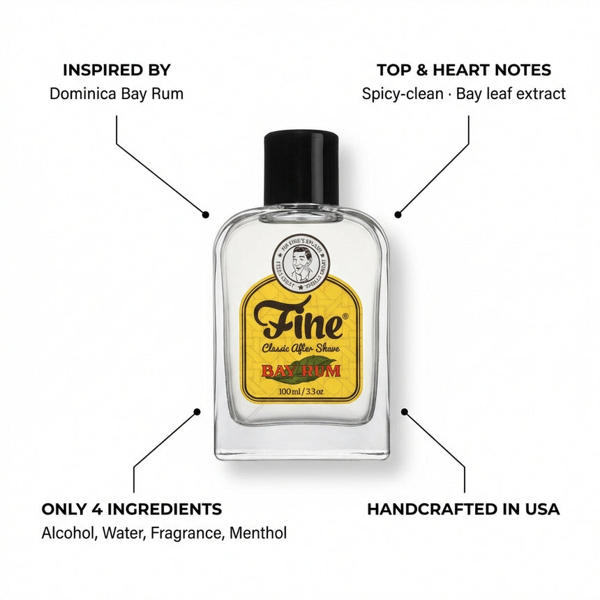 Fine Bay Rum Aftershave