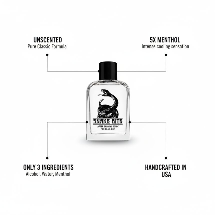 Fine Snake Bite Aftershaving Tonic