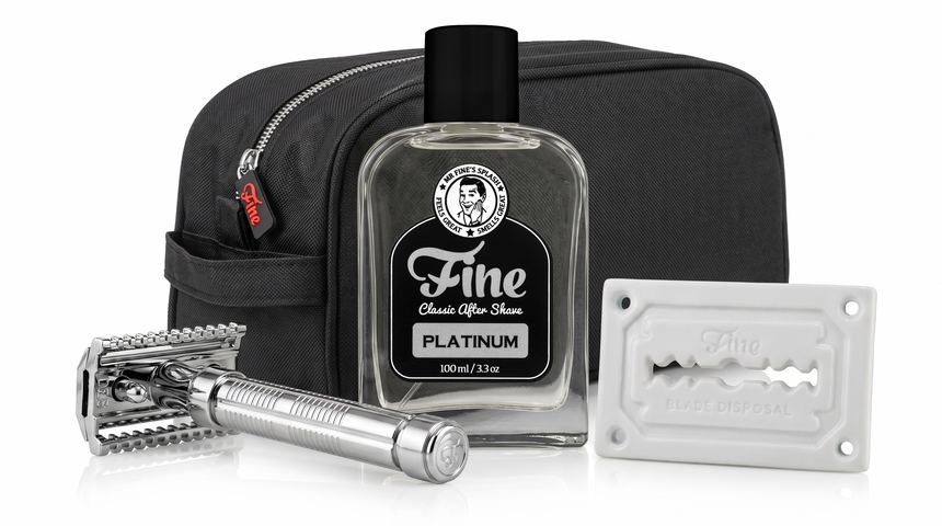 The Fine Shave Kit — Platinum