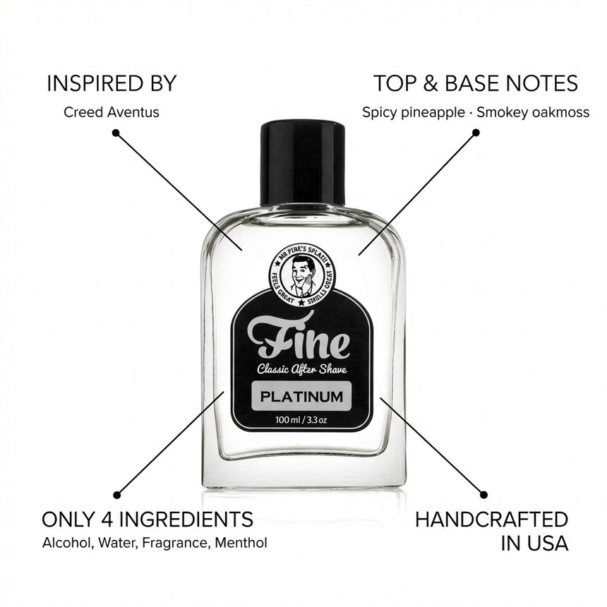 Fine Platinum Aftershave